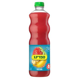 משקה קל בטעם תות בננה