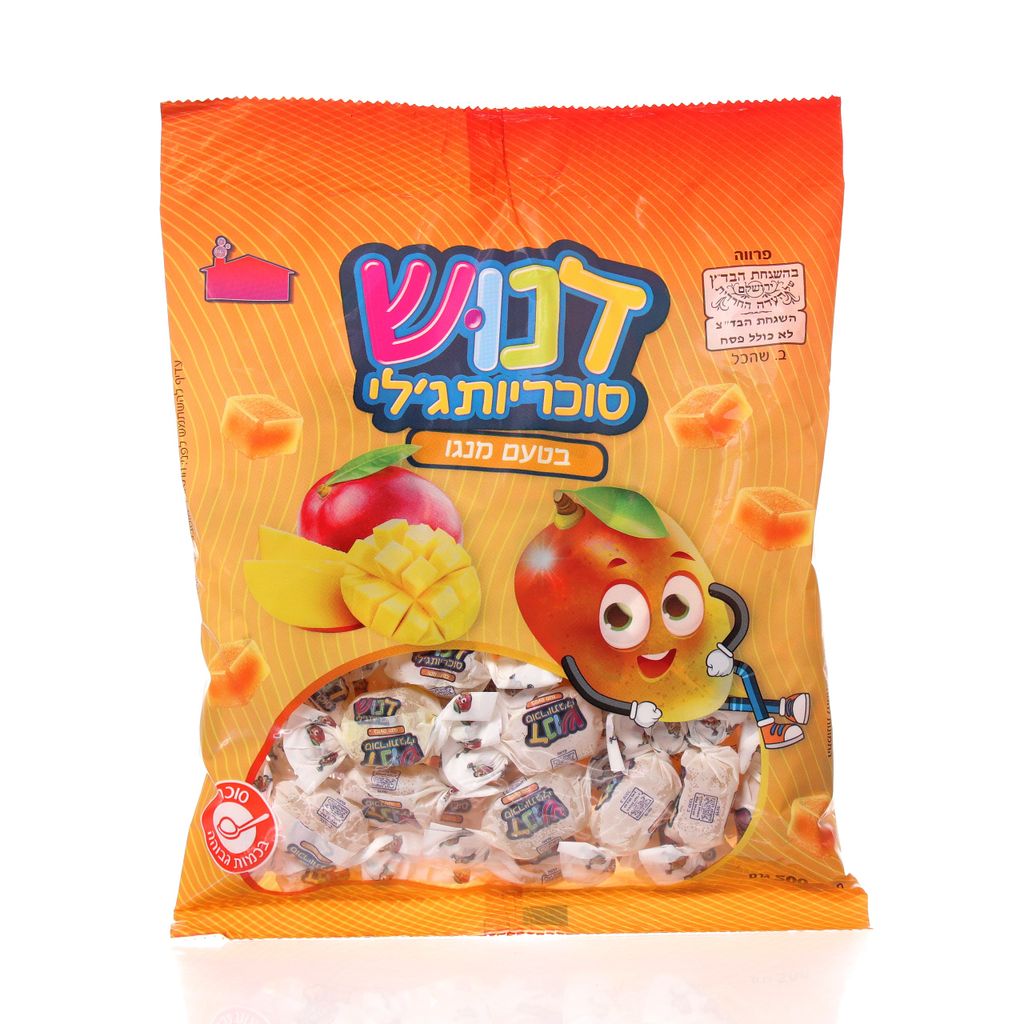 דנוש סוכריות גלי בטעם מ