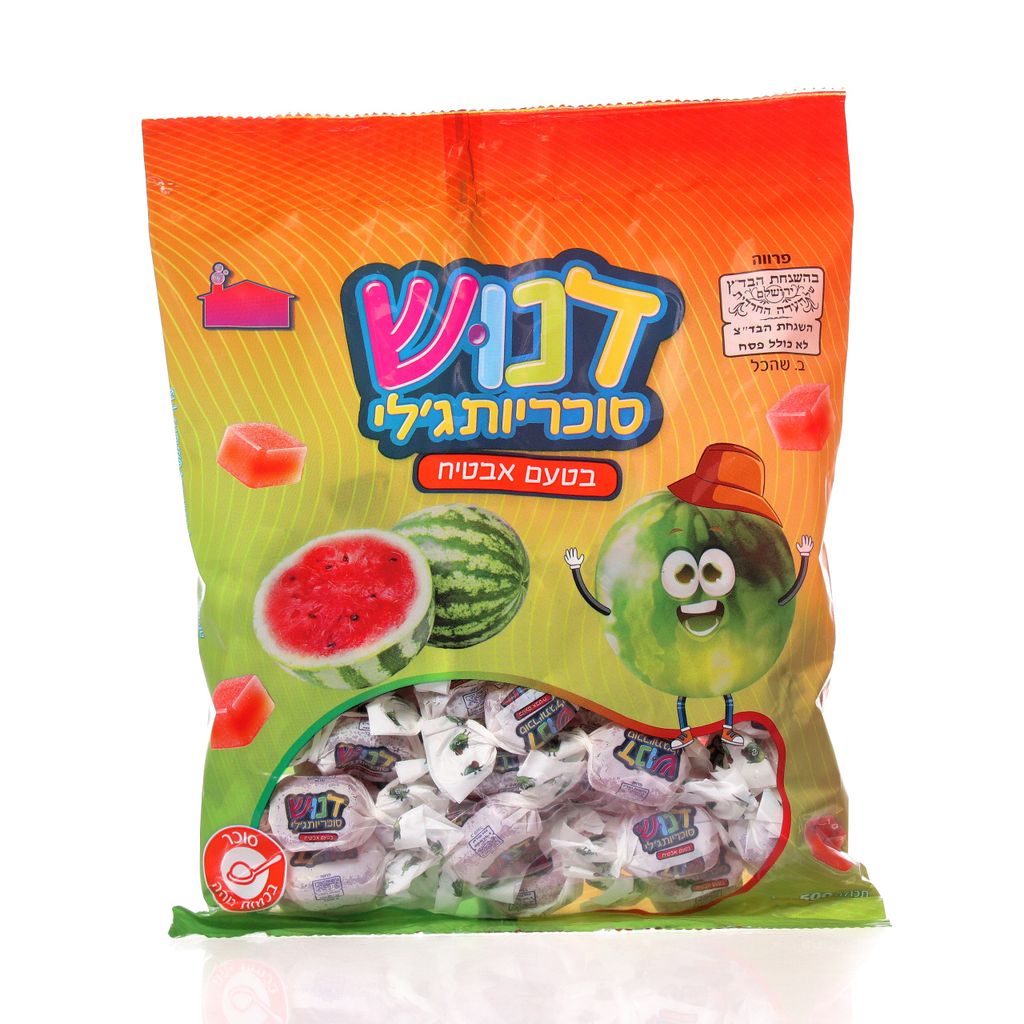 דנוש סוכריות ג'לי טעם אבטיח 500 גר