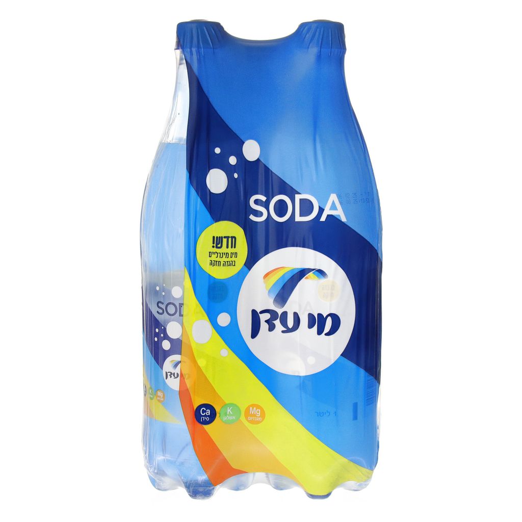 מי עדן סודה רביעייה 1 ליטר