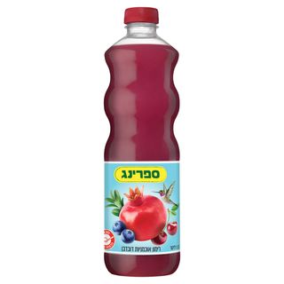 ספרינג רימון אוכמניות דובדבן 1.5 ל