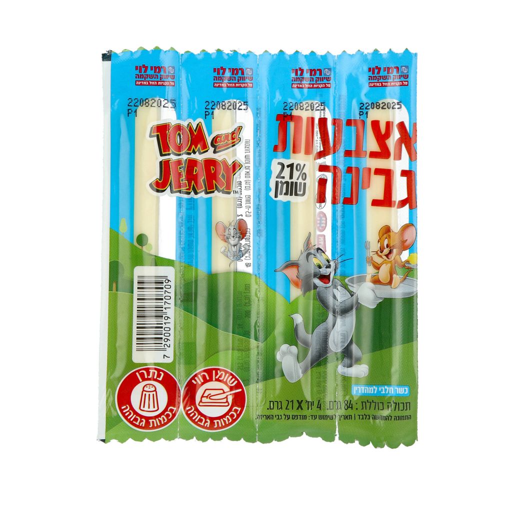 אצבעות גבינה 21% (4