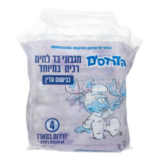 מגבונים דרדסים בבישום רביעייה wb