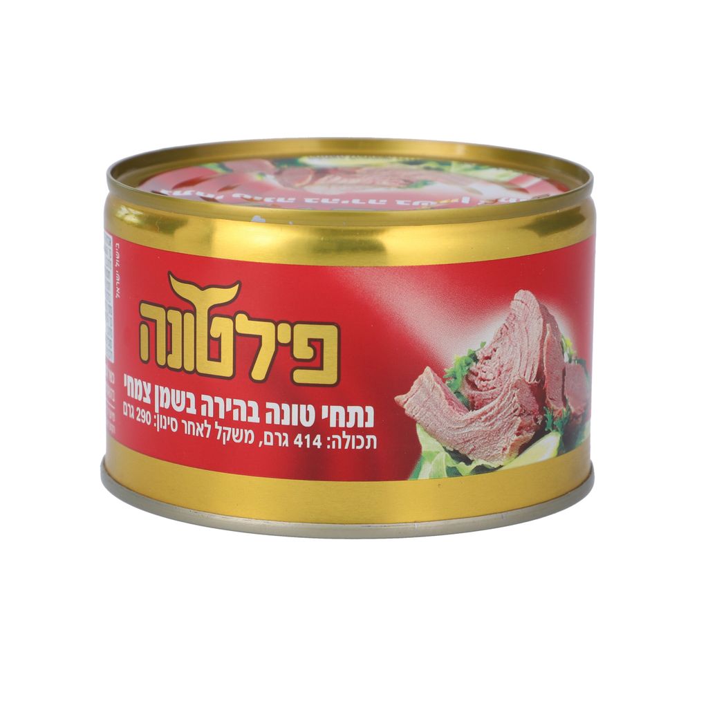 נתחי טונה בהירה בשמן