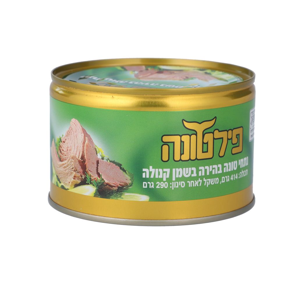 טונה בשמן קנולה 414 פילטונה