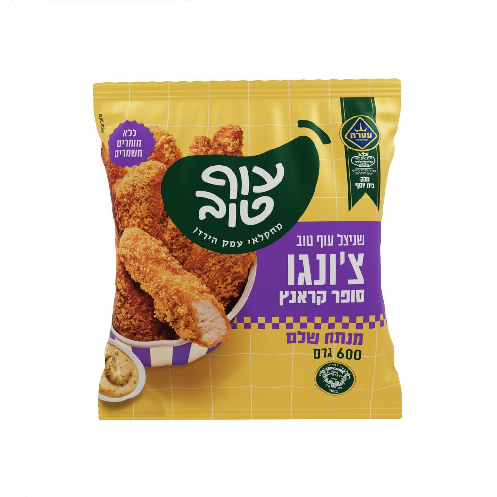 קריספי סטיקס פנקו עוף טוב 600 גרם