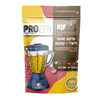 פרוזן - אננס ליצ'י קוקוס 300 גרם