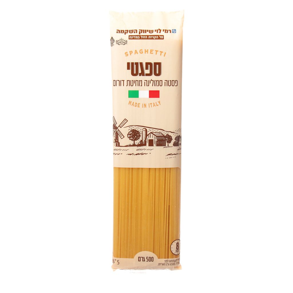 פסטה איטליה ספגטי 500 גרם טעמן