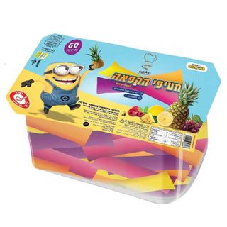 המיניונים שלוקים - מארז 60 יחידות חטיפי הקפאה