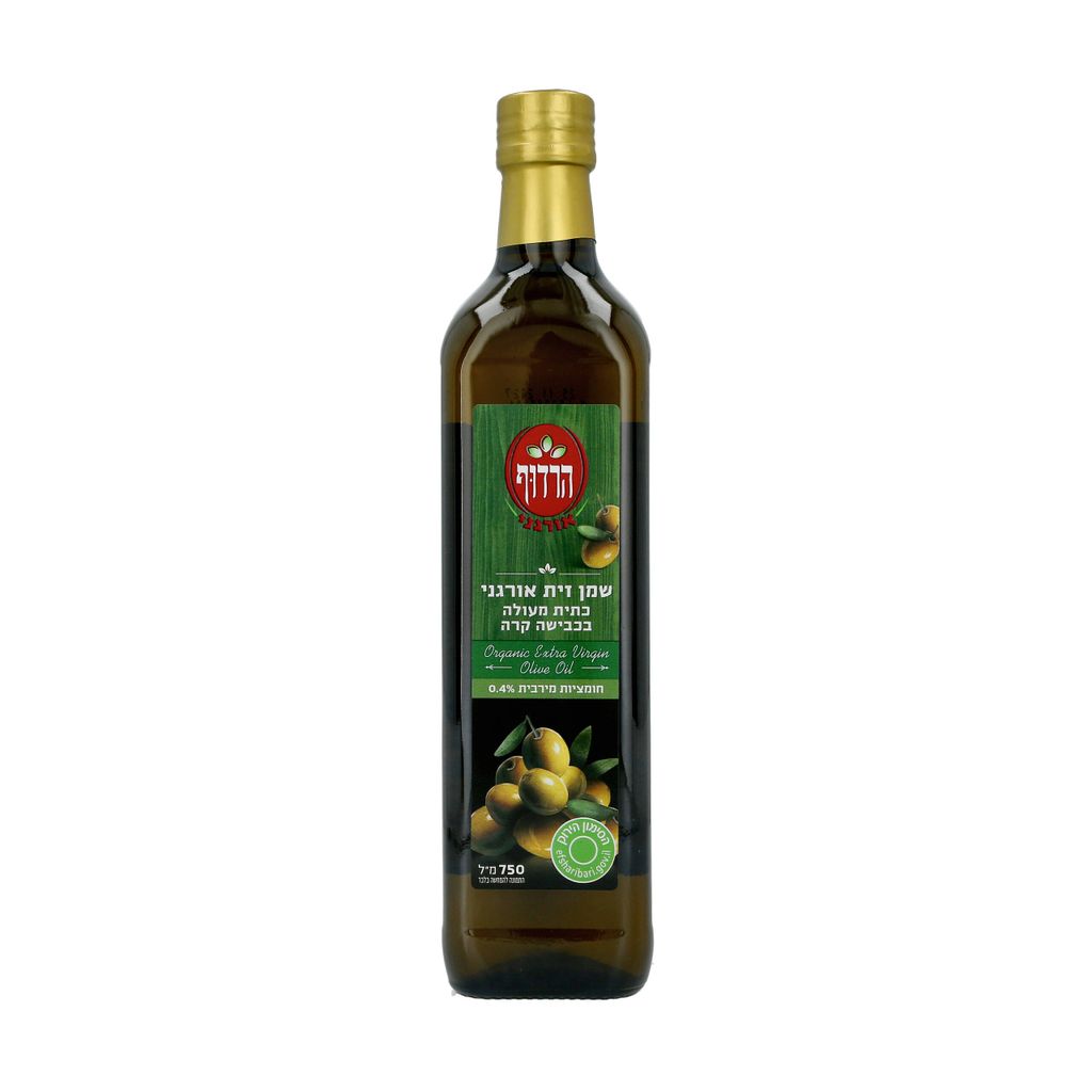 שמן זית אורגני כתית מעולה בכבישה קרה