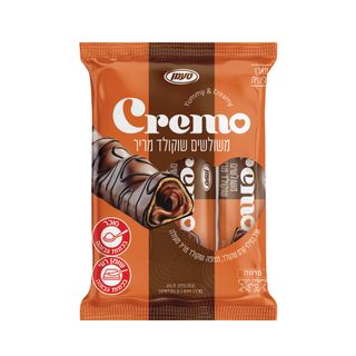 מארז CREMO וופל קרם שוקולד חלב טעמן 75 גרם