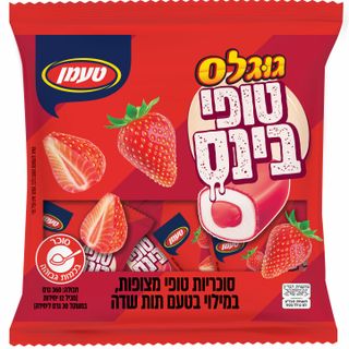 טופי בינס במילוי טעם תות שדה 360 גרם