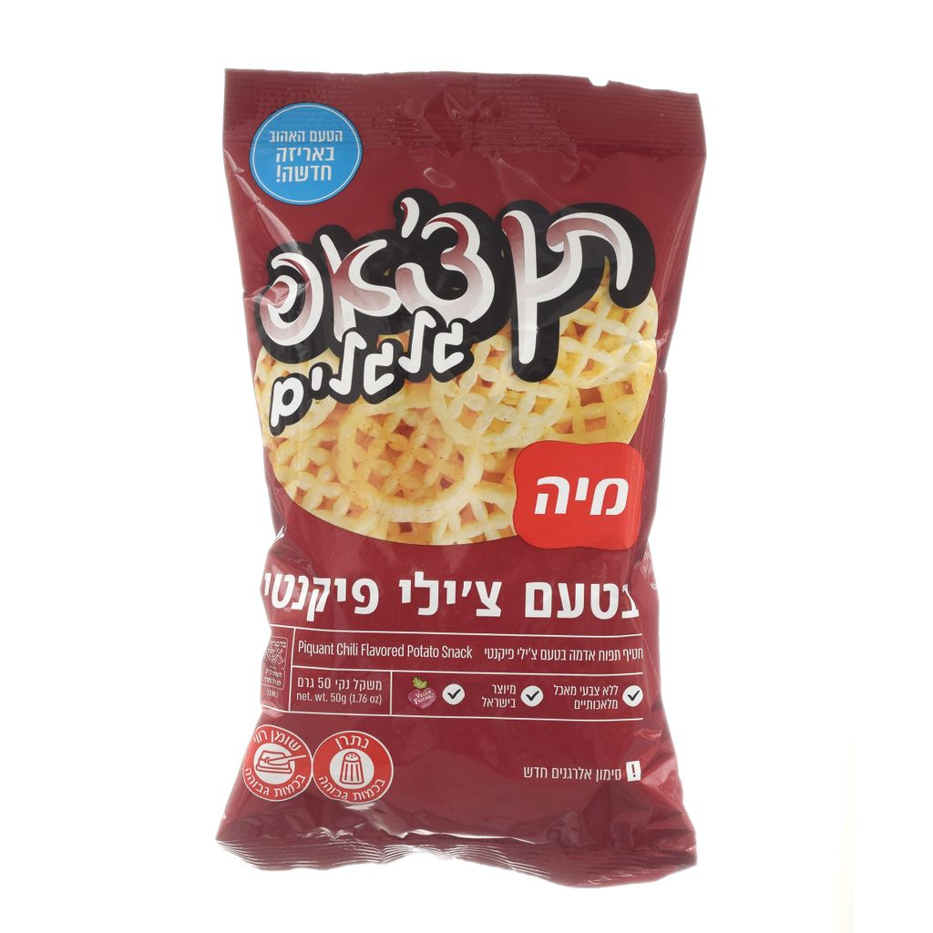 תן צ'אפ גלגלים בטעם צ'ילי 50 גרם