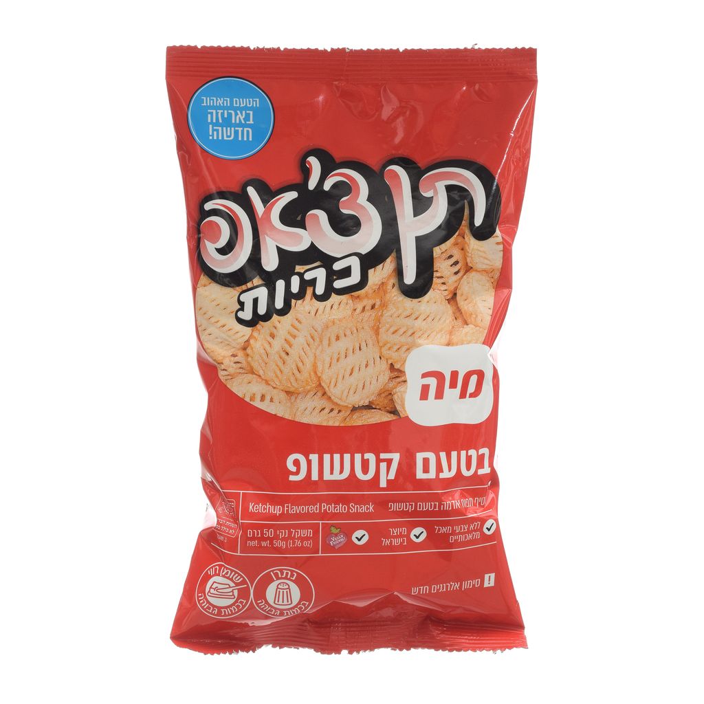 תן צ'אפ כריות בטעם קטשופ 50 גרם