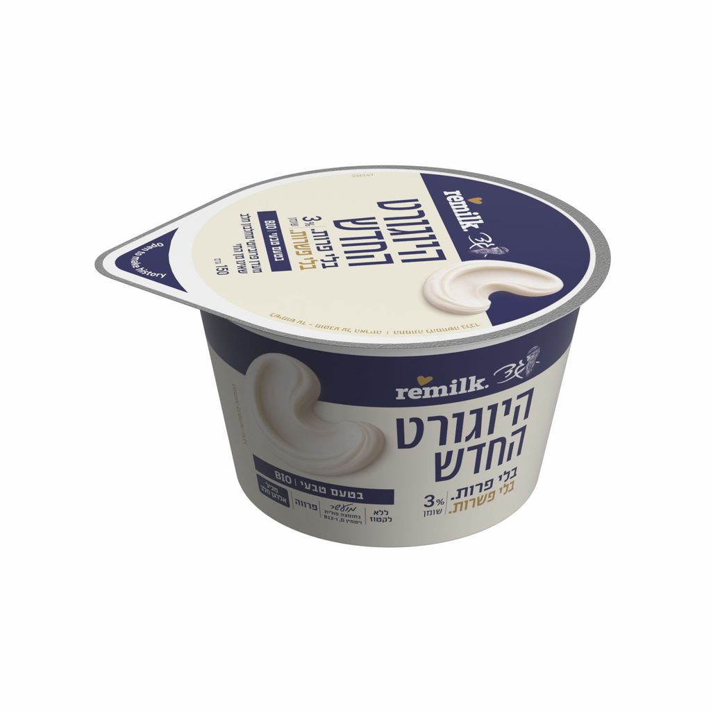 היוגורט החדש 2.4% שומן עם וניל 150 גרם בד"ץ
