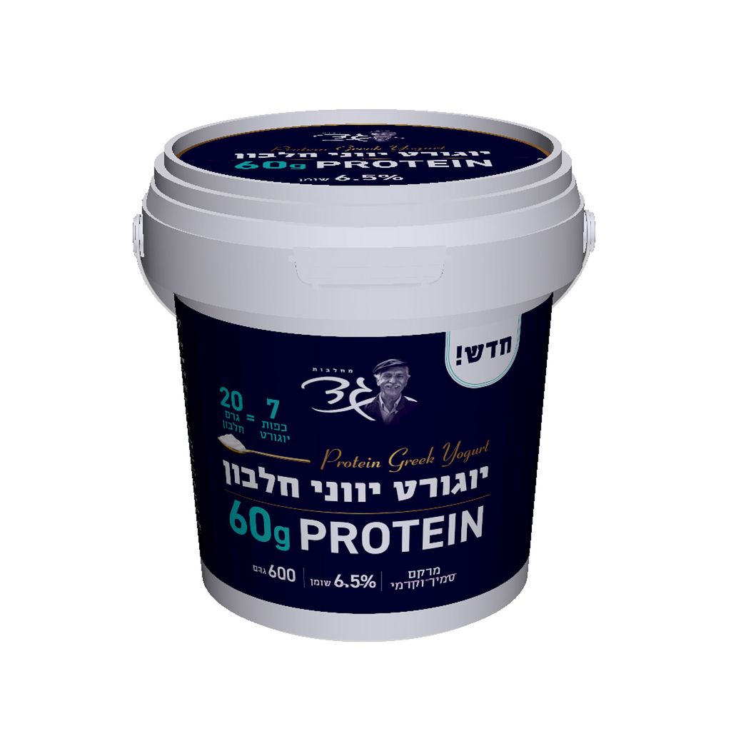 יוגורט יווני חלבון 600 גרם