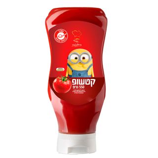 המיניונים - קטשופ בקבוק לחיץ 550 גרם