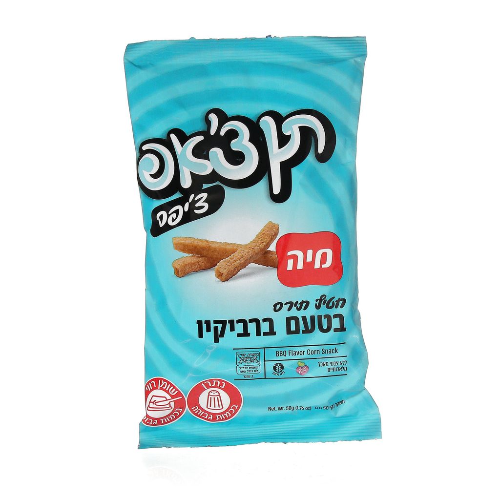 תן צ'אפ צ'יפס בטעם ברביקיו 50 גרם