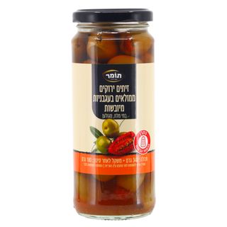 זיתים ירוקים ממולאים בעגבניות מיובשות