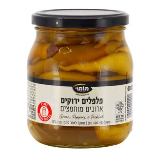 פלפלים ירוקים ארוכים "תומר" 500 גר'