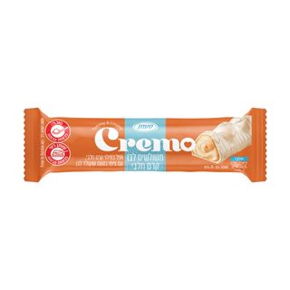 cremo וופל קרם חלבי לבן-בודד