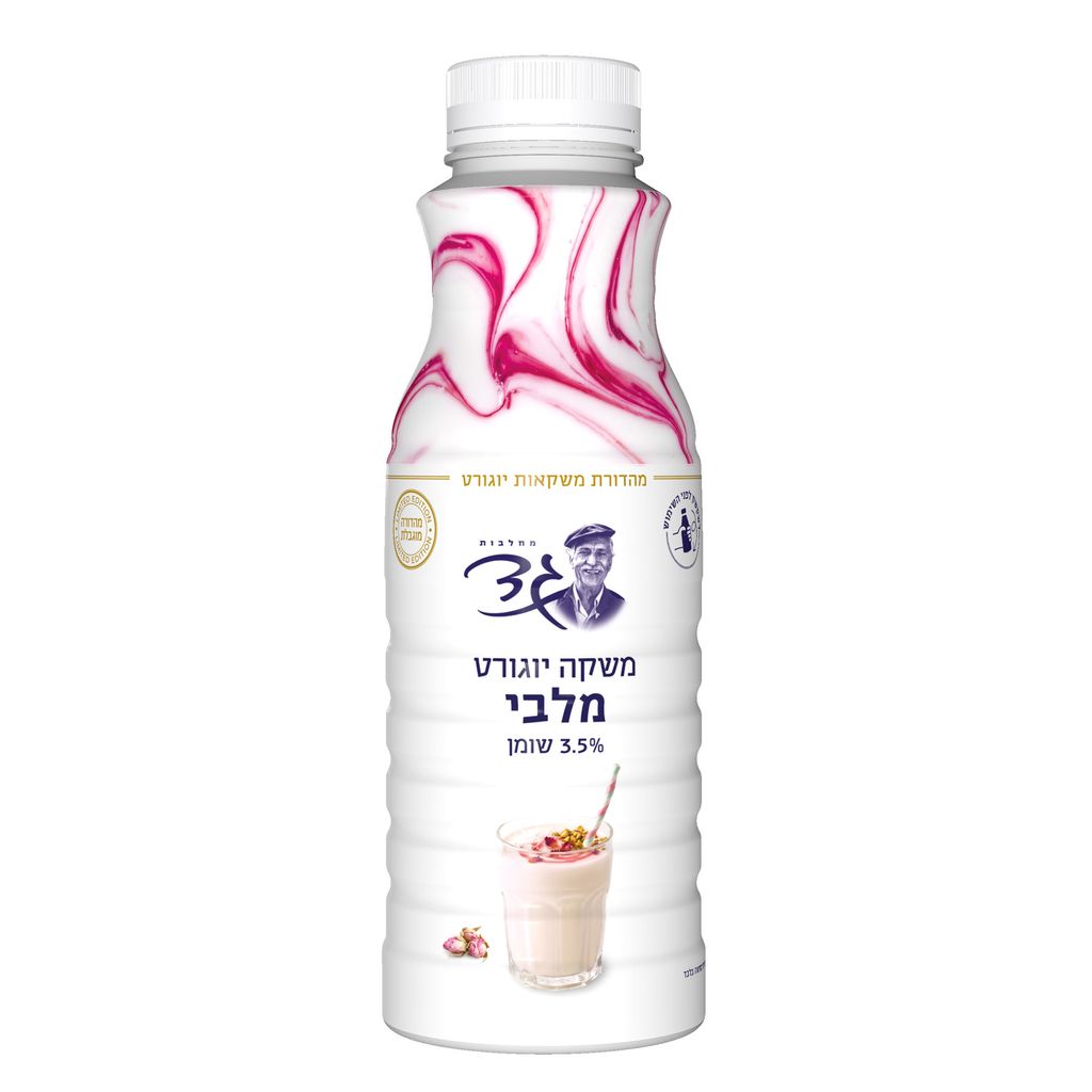 משקה יוגורט מלבי 3.5% 480 מ"ל