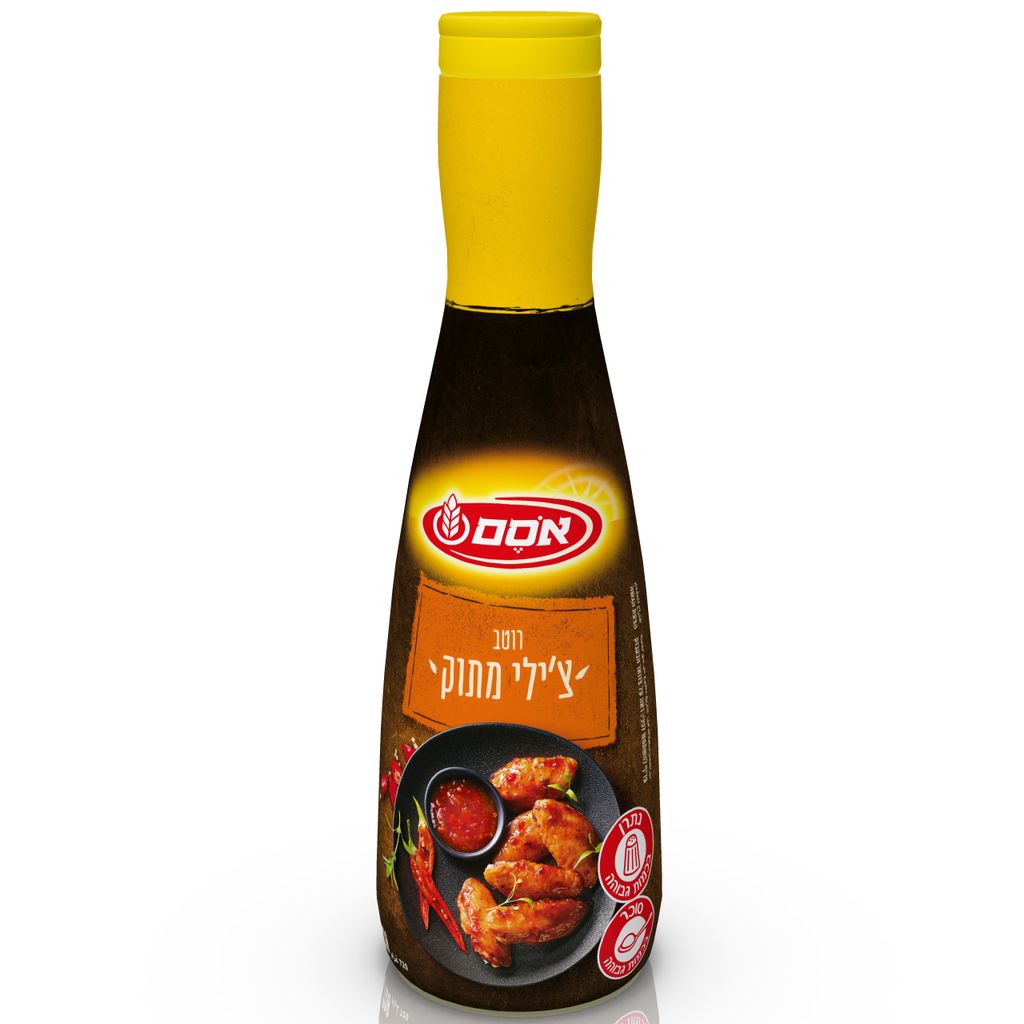 אסם רוטב צ'ילי מתוק 6*600מל