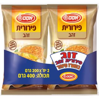 אסם פירורית זהב מאח.6 2*200גרם