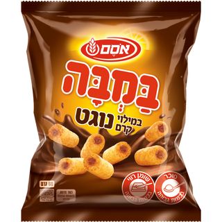 במבה במילוי קרם נוגט