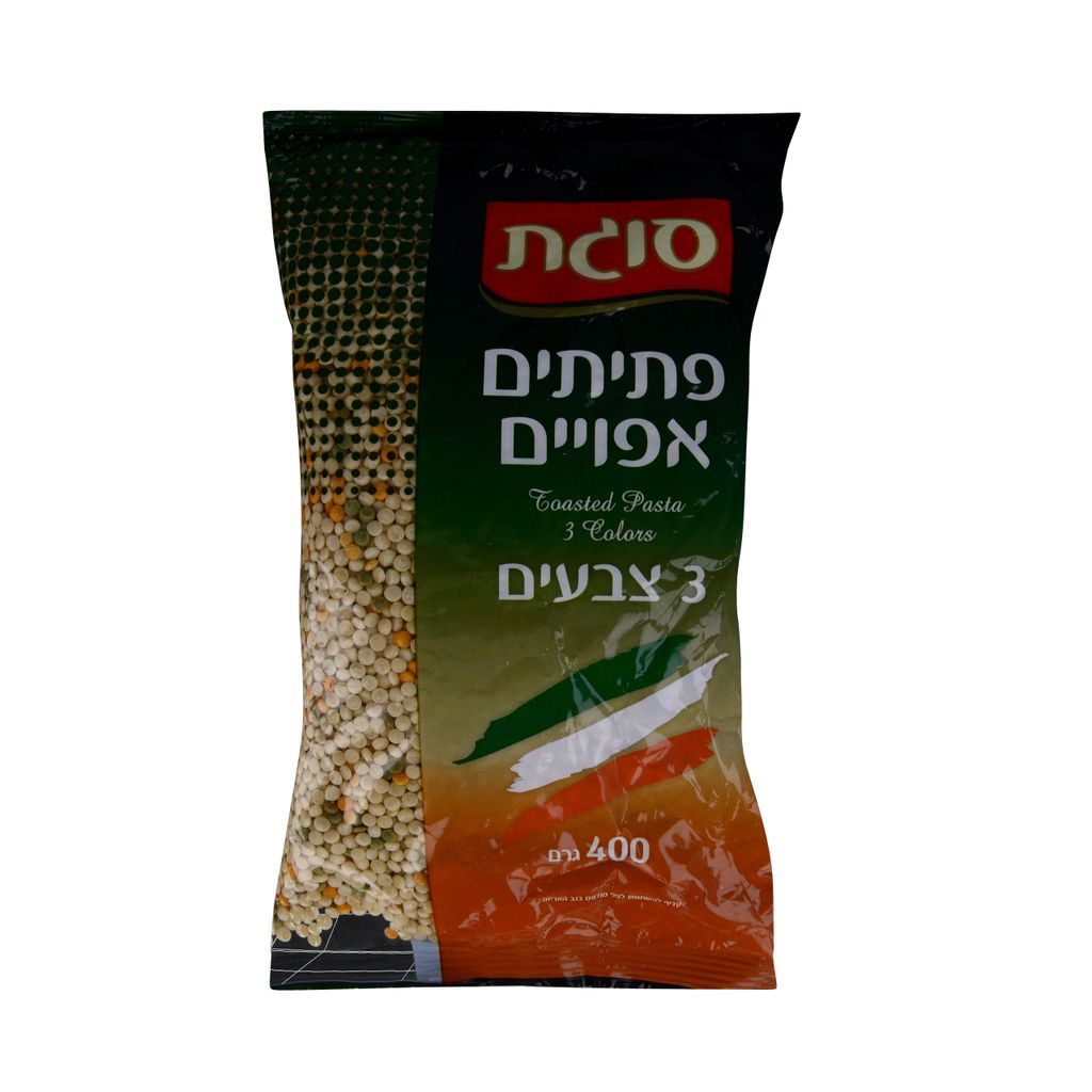 פתיתים 3 צבעים סוגת 400 גרם