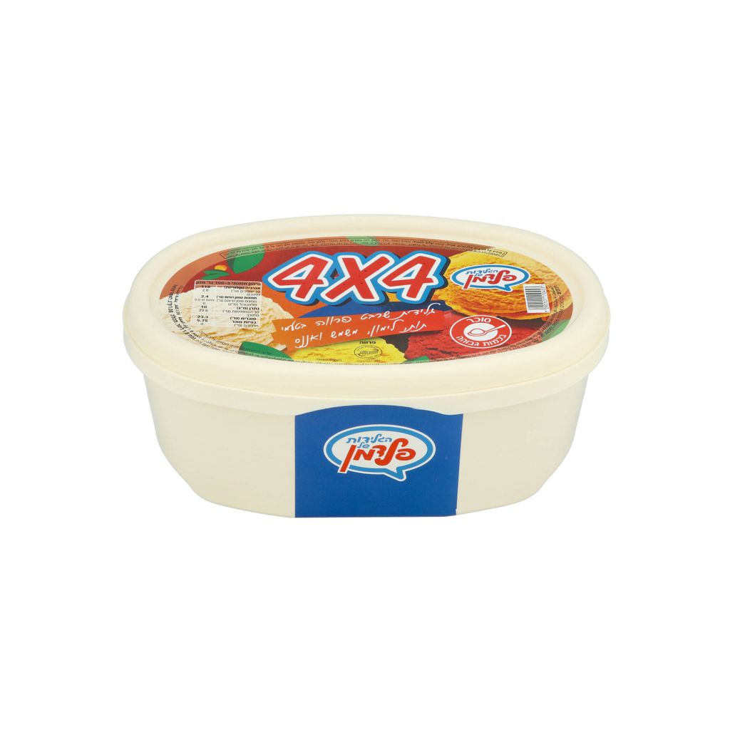 גלידה משפחתית 1.8 ליטר