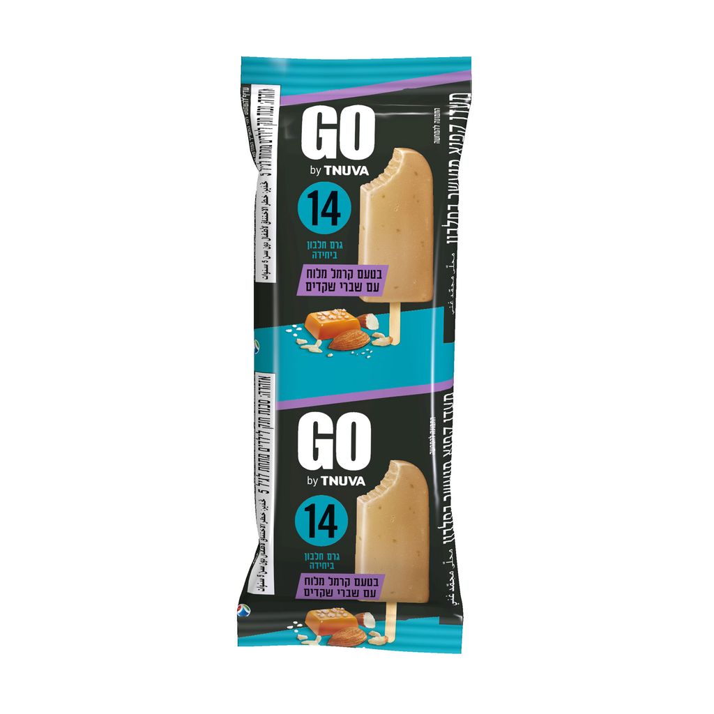 מעדן קפוא חלבון עם בוטנים 85 ג' GO