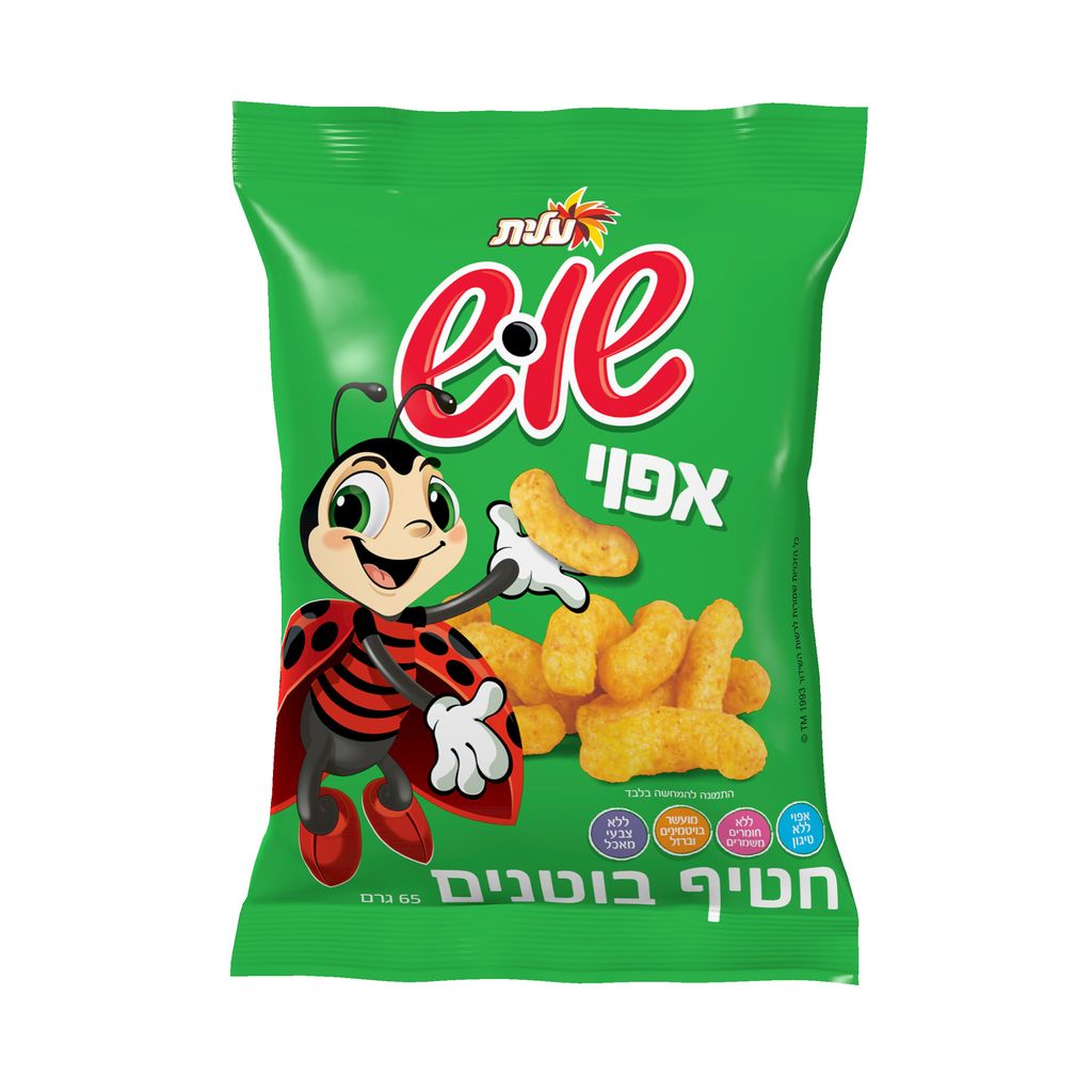 שוש חטיף בוטנים 65 גרם
