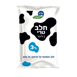 חלב שקית 3%-1ליטר רבנות