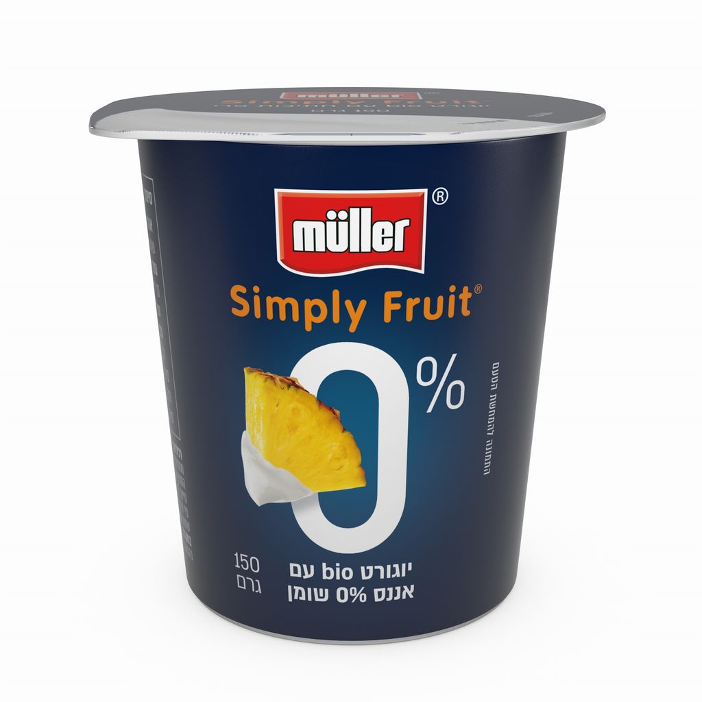 יוגורט סימפלי פרוט אננס 0%