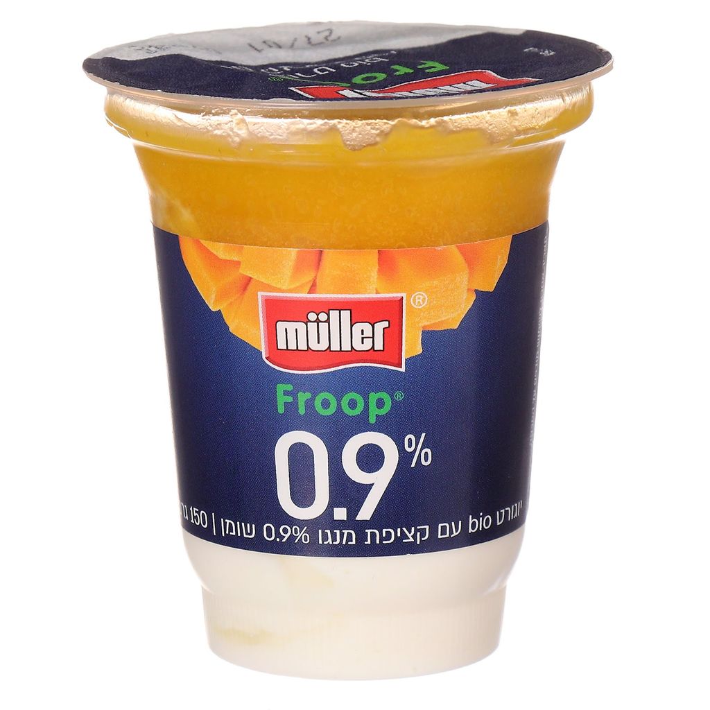 מולר פרופ יוגורט עם קציפת מנגו 0.9%