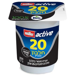 Muller Active יוגורט BIO מועשר חלבון