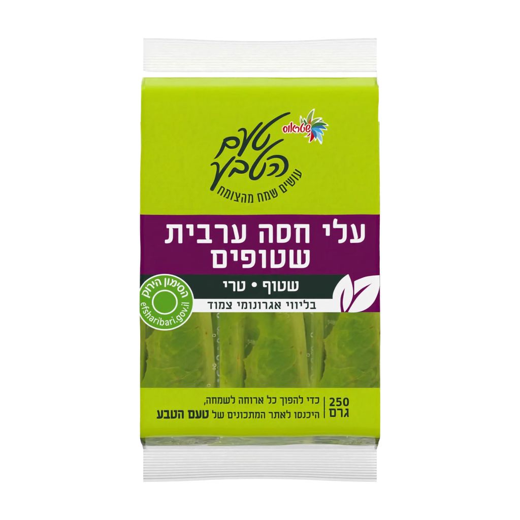 חסה ערבית שטוף250גרם