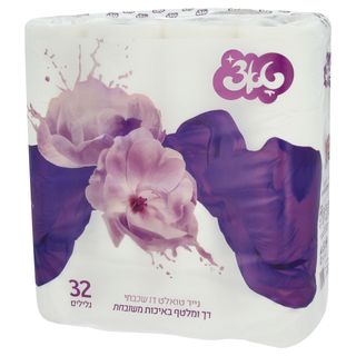 נייר טואלט 32 גלילים פרמיום טאצ`