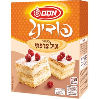 פודינג וניל צרפתי 80 גרם