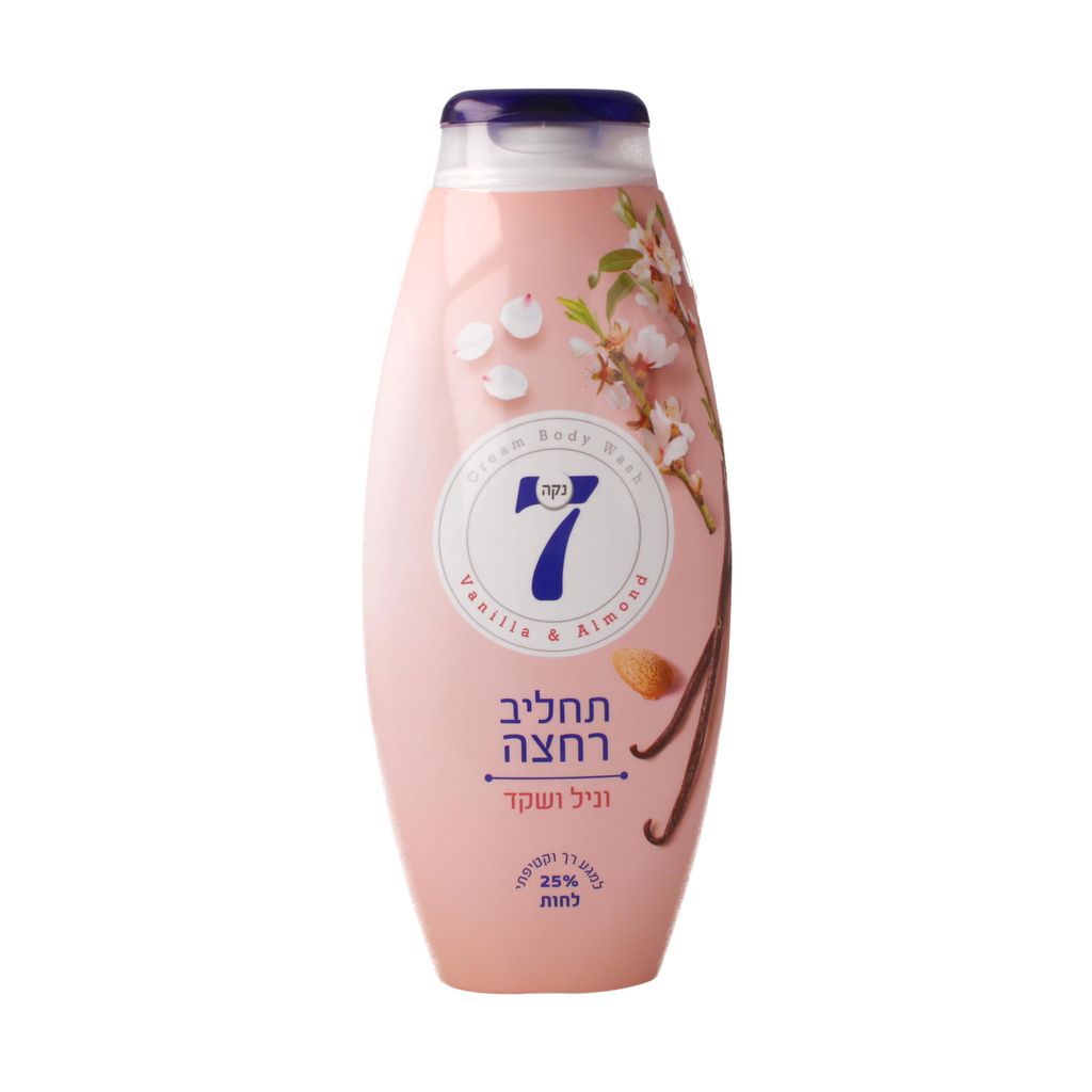 נקה 7 ארומה תחליב רחצה וניל 750 מ`ל