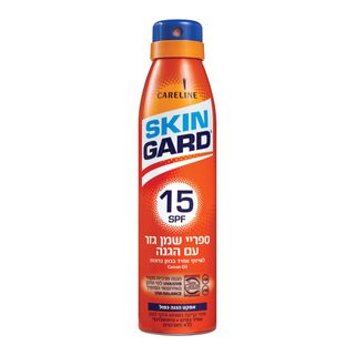 סקין גארד ספריי שמן גזר SPF15 200 מל