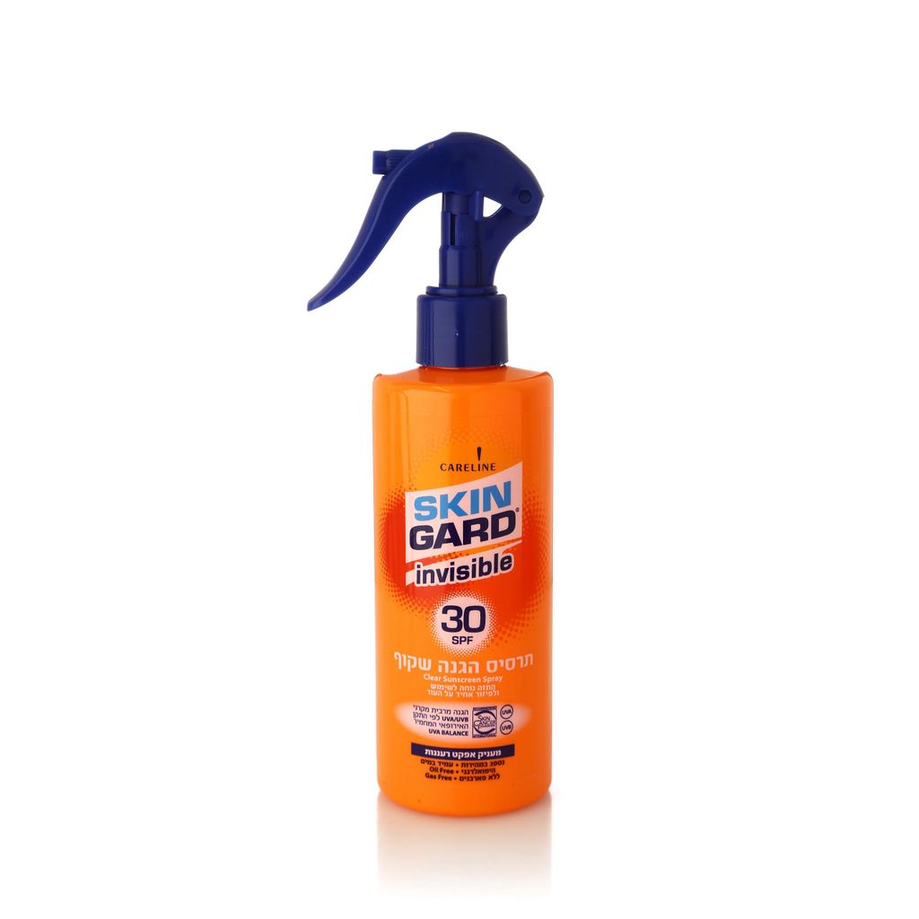 סקין גארד אינוויזבל תרסיס הגנה שקוף  SPF30