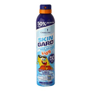 סקין גארד ספריי שקוף SPF50 קידס בוב ספוג