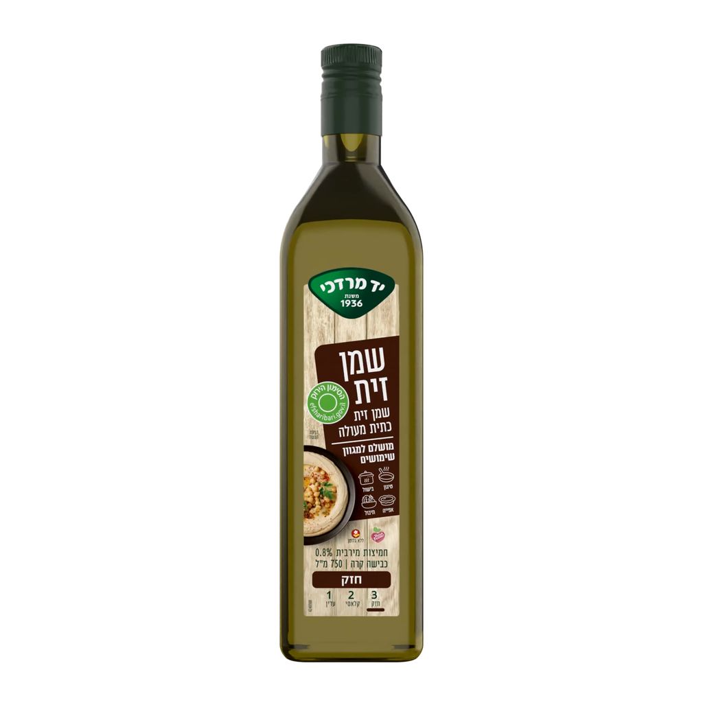 שמן זית 3 חזק 750 מ"ל היתר מכירה