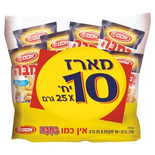 במבה מארז 10*25 גרם