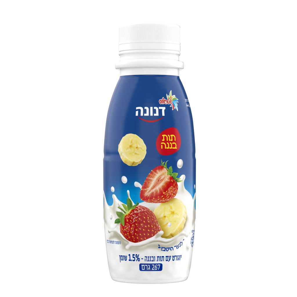 דנונה לשתיה תות בננה