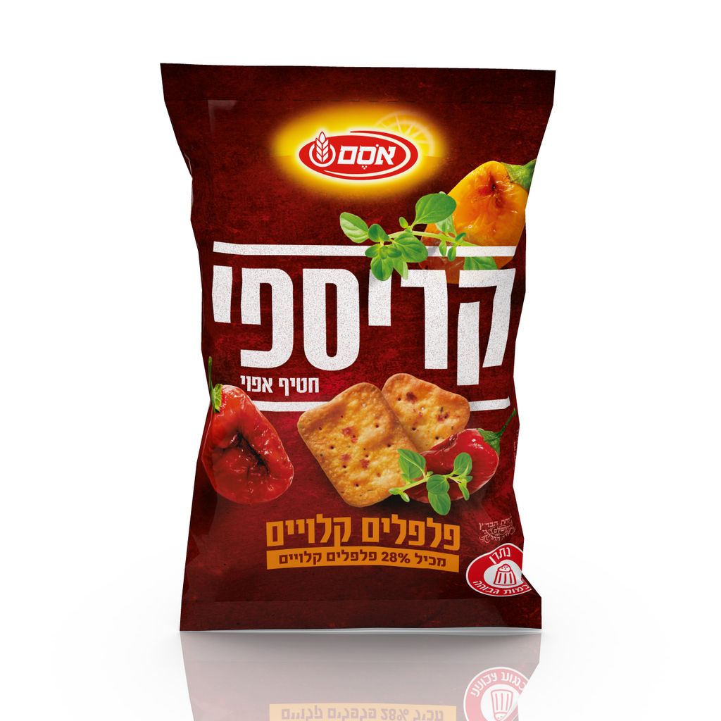 קריספי טאפאס פלפלים 8*150גרם