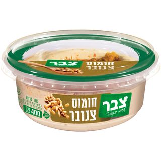 חומוס עם צנובר