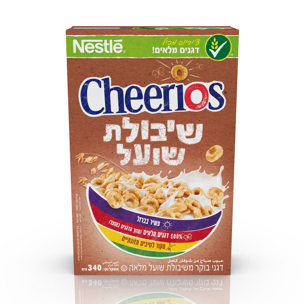 צ'ריוס שיבולת שועל 14*340גרם-חדש